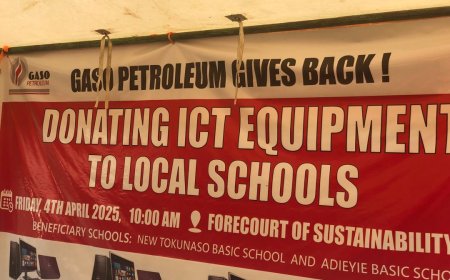 GASO Petroleum Empowers Two Schools with Digital Learning Tools to Bridge ICT Gap