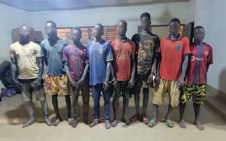 Western Central Police Arrest 22 in Major Crackdown on Illegal Mining