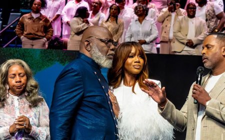 Bishop TD Jakes hands over church leadership to daughter, son-in-law
