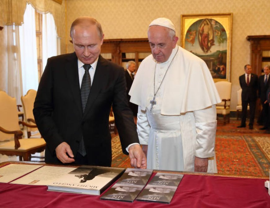 Russian President Vladimir Putin Pays Tribute to Pope Francis Following His Passing on Easter Monday