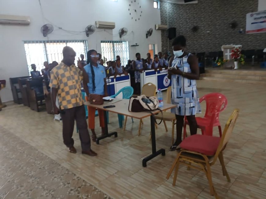 CNC Observes World Menstrual Hygiene Day with Donation to Presbyterian School in Tarkwa