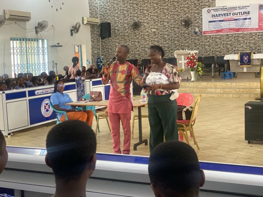 CNC Observes World Menstrual Hygiene Day with Donation to Presbyterian School in Tarkwa