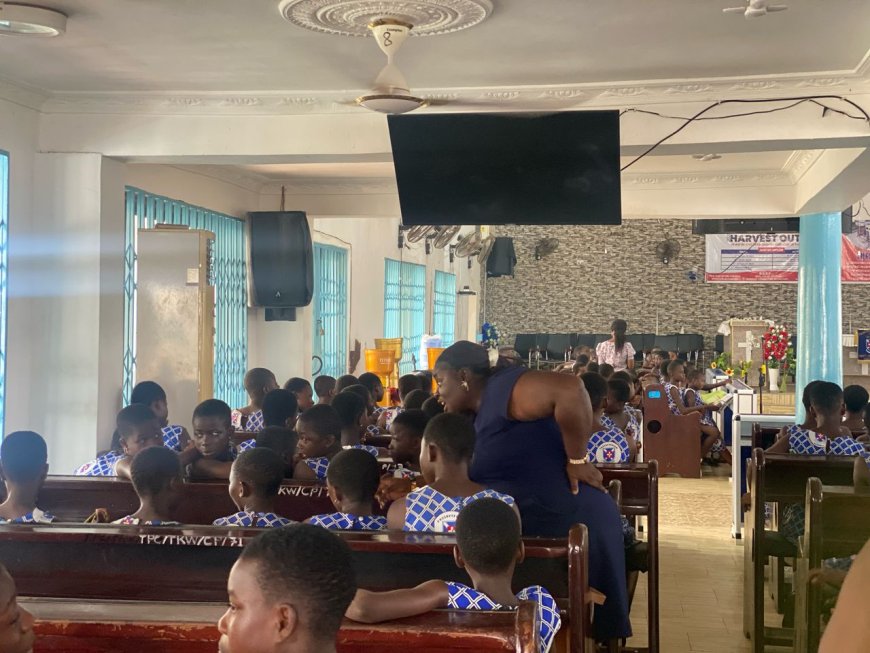 CNC Observes World Menstrual Hygiene Day with Donation to Presbyterian School in Tarkwa