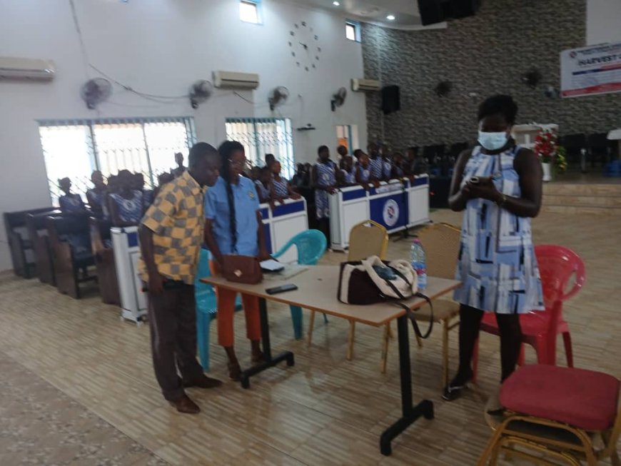 CNC Observes World Menstrual Hygiene Day with Donation to Presbyterian School in Tarkwa