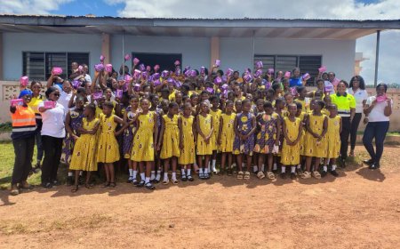 Ghana Manganese Initiative Boosts Menstrual Health Education in Akyem School