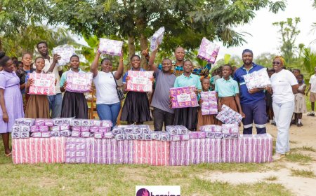 Obaasima Promotes Menstrual Dignity, Online Safety, and Educational Perseverance 