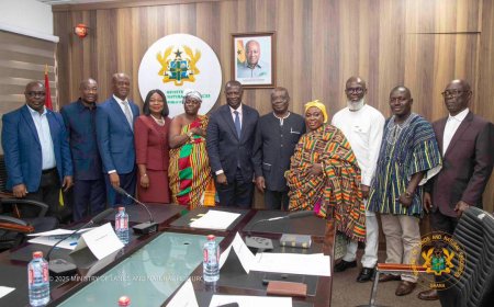 New Minerals Commission Board Inaugurated with Mandate to Reform Ghana's Mining Sector