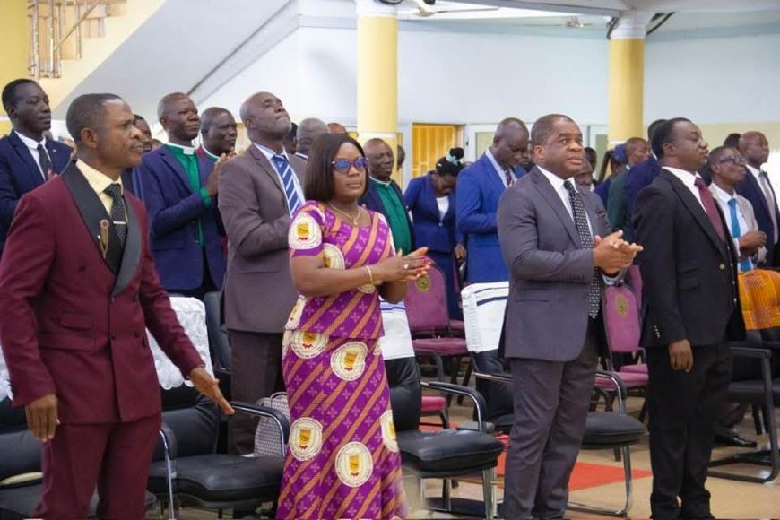 Rev. Stephen Wengam and Wife Embark on Apostolic Visit to Volta North Region
