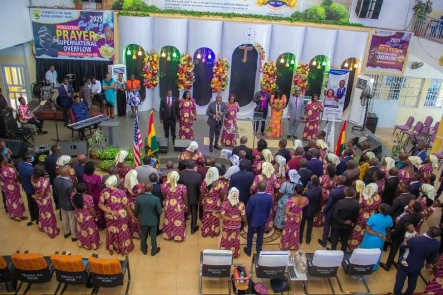 Rev. Stephen Wengam and Wife Embark on Apostolic Visit to Volta North Region