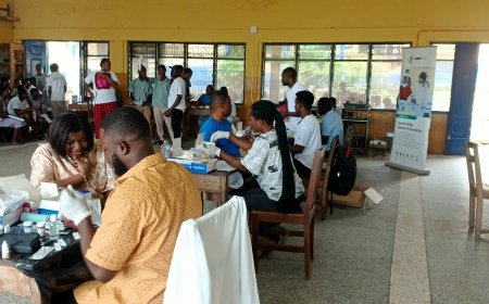 Gold Fields, Space FM Medical Outreach Brings Hope to Tarkwa Technical Institute Amidst Infrastructure Struggles