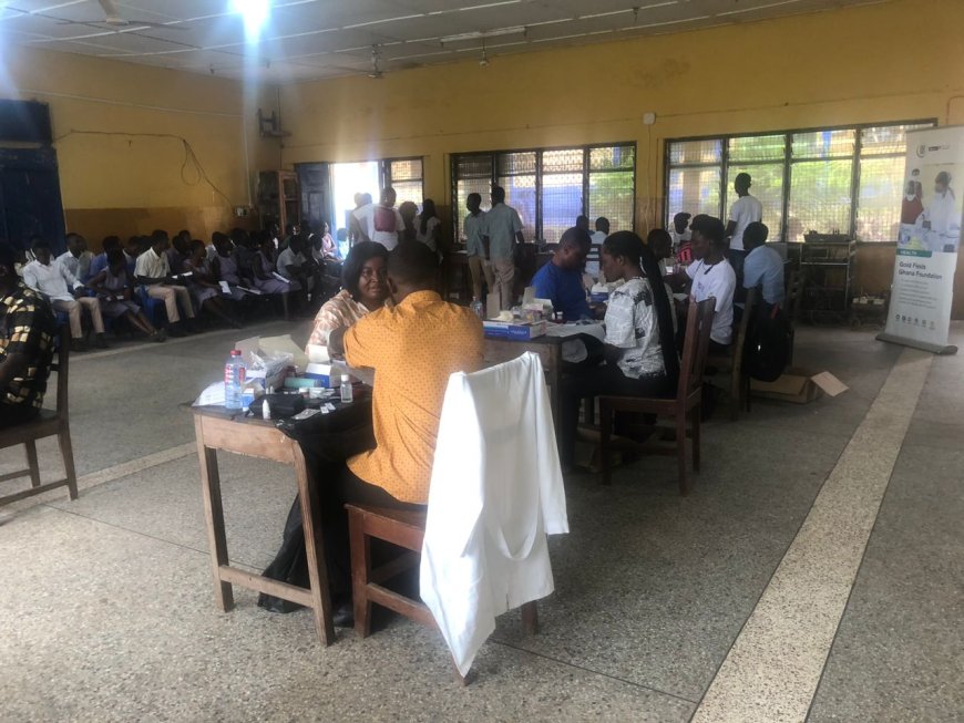 Gold Fields, Space FM Medical Outreach Brings Hope to Tarkwa Technical Institute Amidst Infrastructure Struggles