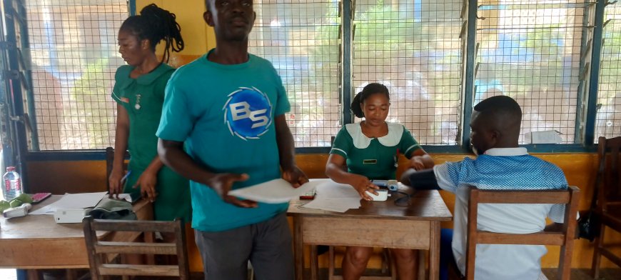 Gold Fields, Space FM Medical Outreach Brings Hope to Tarkwa Technical Institute Amidst Infrastructure Struggles
