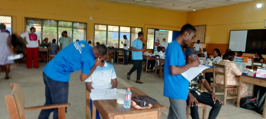 Gold Fields, Space FM Medical Outreach Brings Hope to Tarkwa Technical Institute Amidst Infrastructure Struggles
