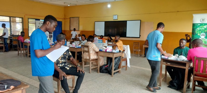 Gold Fields, Space FM Medical Outreach Brings Hope to Tarkwa Technical Institute Amidst Infrastructure Struggles