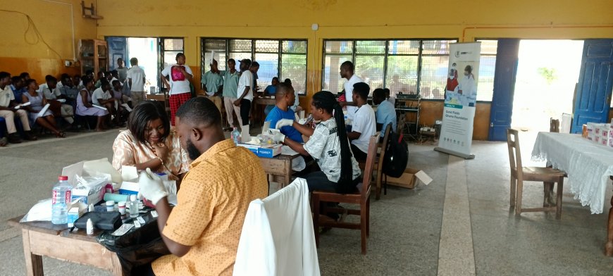 Gold Fields, Space FM Medical Outreach Brings Hope to Tarkwa Technical Institute Amidst Infrastructure Struggles
