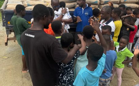 Cementing Futures: Spyy Entertainment CEO's Birthday Gift Builds Hope for Orphanage 