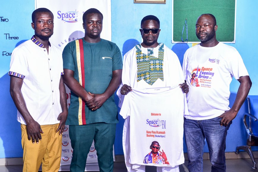 Space FM Unveils Musikal Vyrus as New Evening Drive Host in Star-Studded On-Air Ceremony