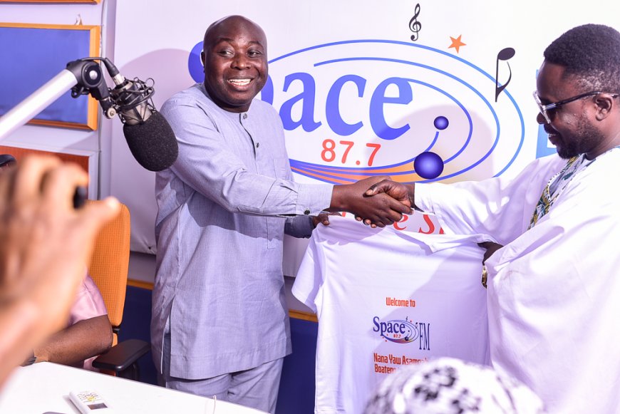 Space FM Unveils Musikal Vyrus as New Evening Drive Host in Star-Studded On-Air Ceremony