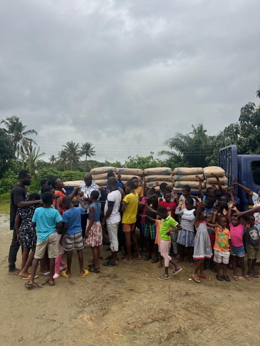 Cementing Futures: Spyy Entertainment CEO's Birthday Gift Builds Hope for Orphanage 