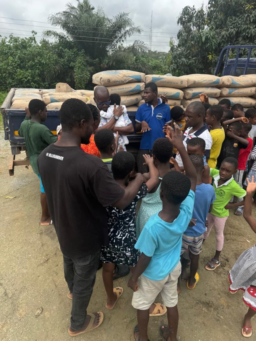 Cementing Futures: Spyy Entertainment CEO's Birthday Gift Builds Hope for Orphanage 