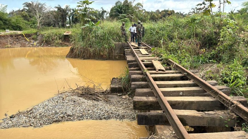 Twelve Alleged Illegal Miners Remanded for Damaging Critical Railway Line