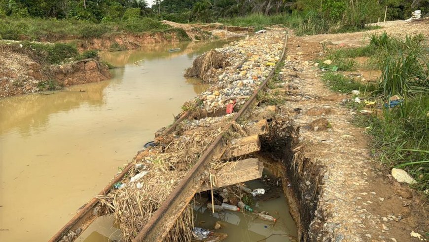 Twelve Alleged Illegal Miners Remanded for Damaging Critical Railway Line