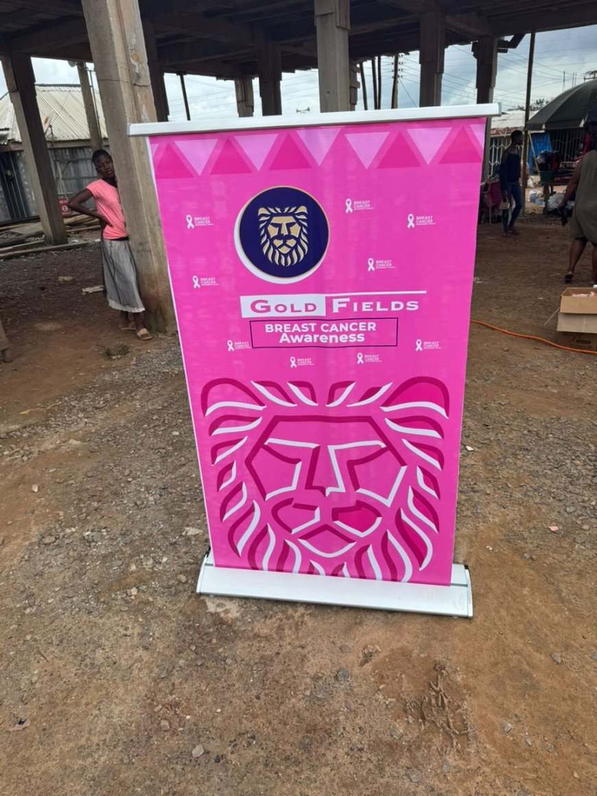 Not Just a Woman's Disease: Gold Fields Health Campaign Stresses Breast Cancer Awareness for All