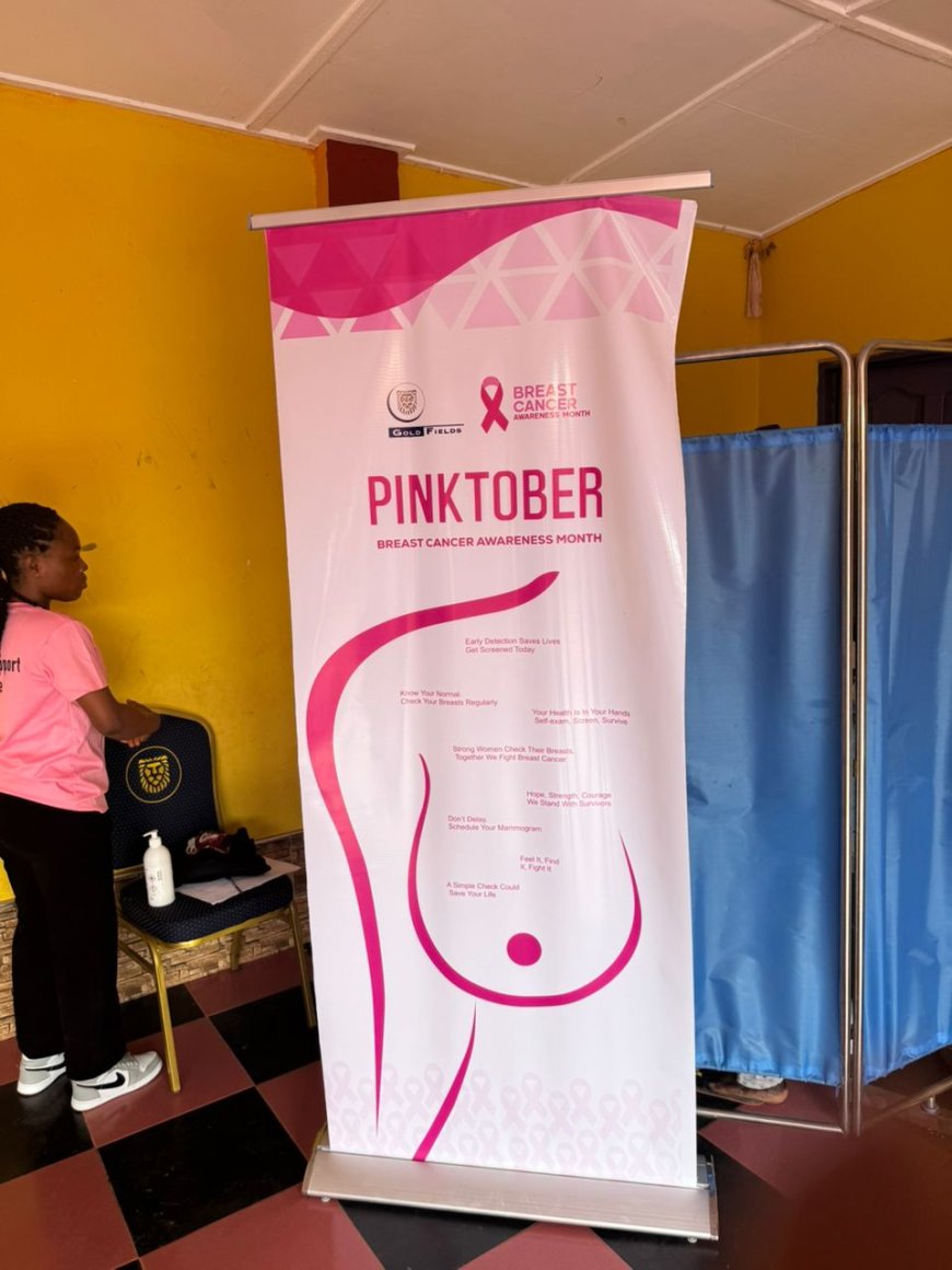 Not Just a Woman's Disease: Gold Fields Health Campaign Stresses Breast Cancer Awareness for All