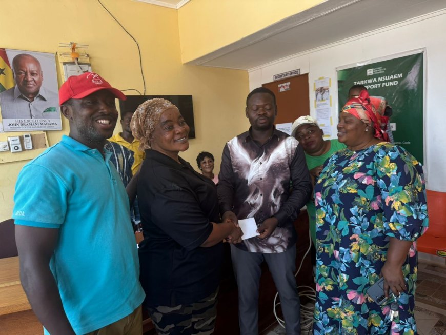 From Alms to Enterprise: NDC Initiative Fosters Self-Reliance in Tarkwa Nsuaem