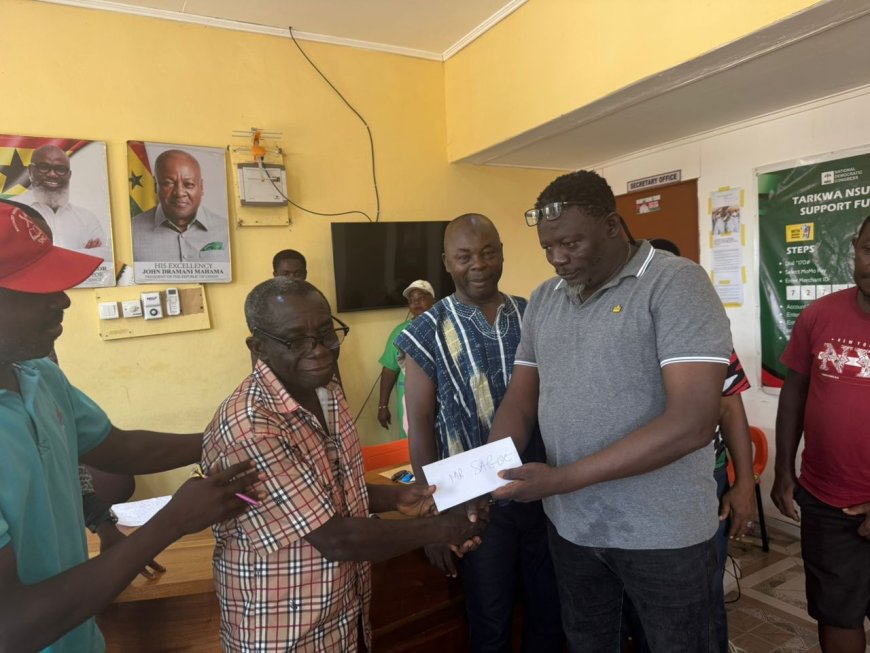 From Alms to Enterprise: NDC Initiative Fosters Self-Reliance in Tarkwa Nsuaem