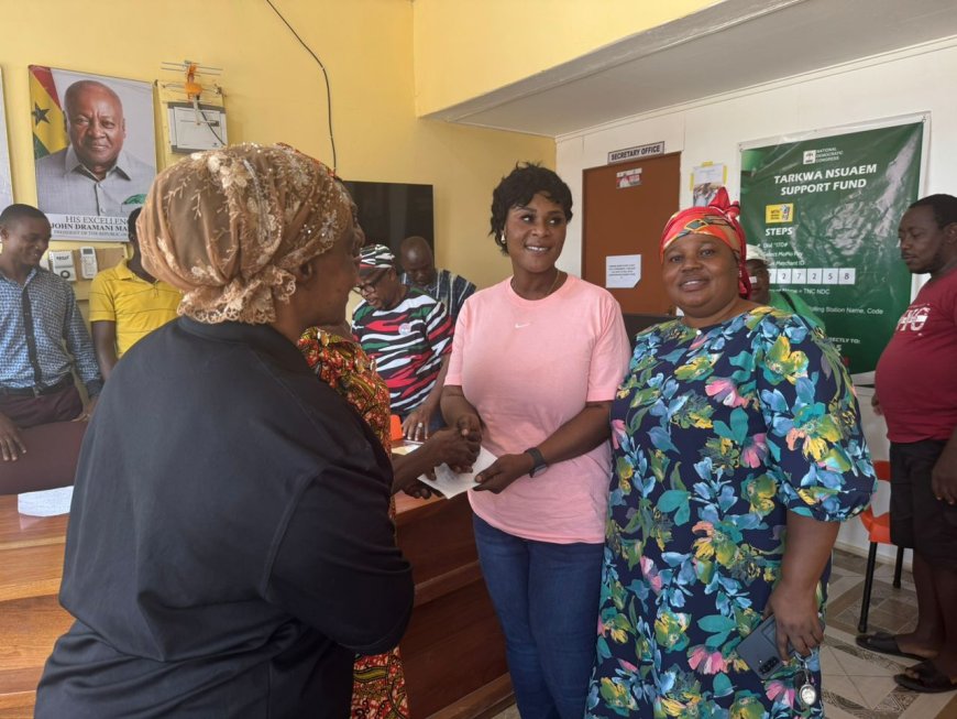 From Alms to Enterprise: NDC Initiative Fosters Self-Reliance in Tarkwa Nsuaem