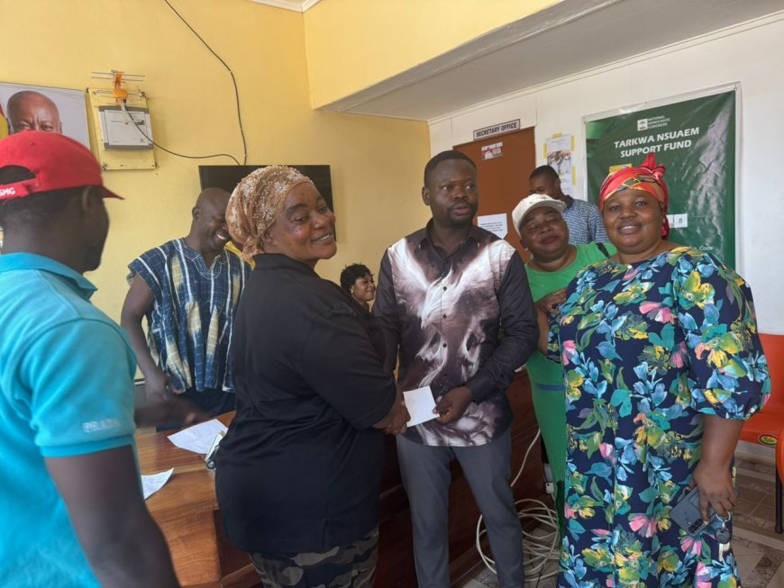 From Alms to Enterprise: NDC Initiative Fosters Self-Reliance in Tarkwa Nsuaem
