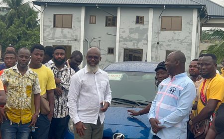 40 youth receive driving licences as Tarkwa MP turns humble beginnings into highway ahead