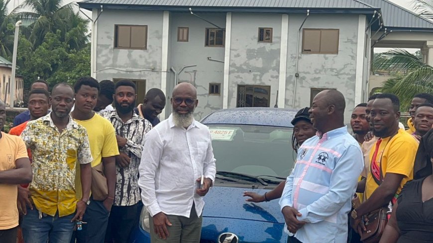 40 youth receive driving licences as Tarkwa MP turns humble beginnings into highway ahead