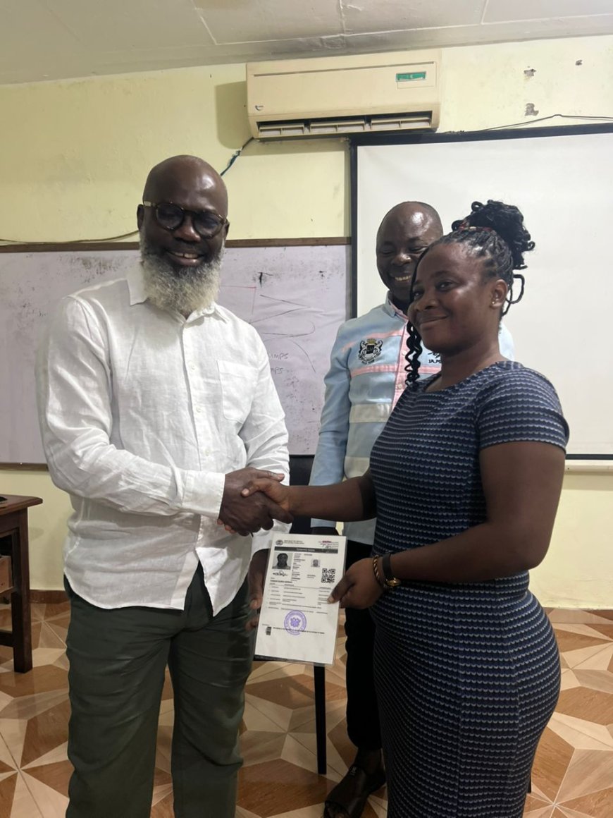 40 youth receive driving licences as Tarkwa MP turns humble beginnings into highway ahead