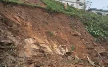 Mudslide Halts Tarkwa–Bogoso Road as Floods Swallow Communities