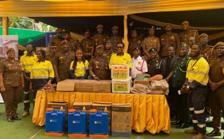 Gold Fields Ghana Foundation launches Prisons Agro-Support and Empowerment PASE) Project for the Tarkwa Prison Service