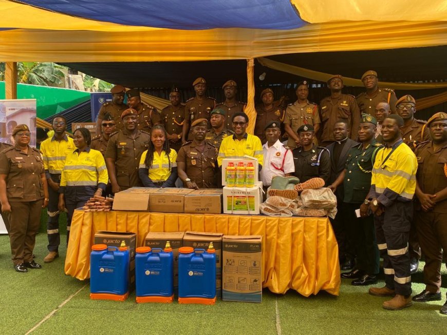 Gold Fields Ghana Foundation launches Prisons Agro-Support and Empowerment PASE) Project for the Tarkwa Prison Service