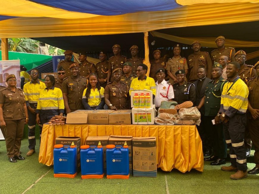Gold Fields Ghana Foundation launches Prisons Agro-Support and Empowerment PASE) Project for the Tarkwa Prison Service