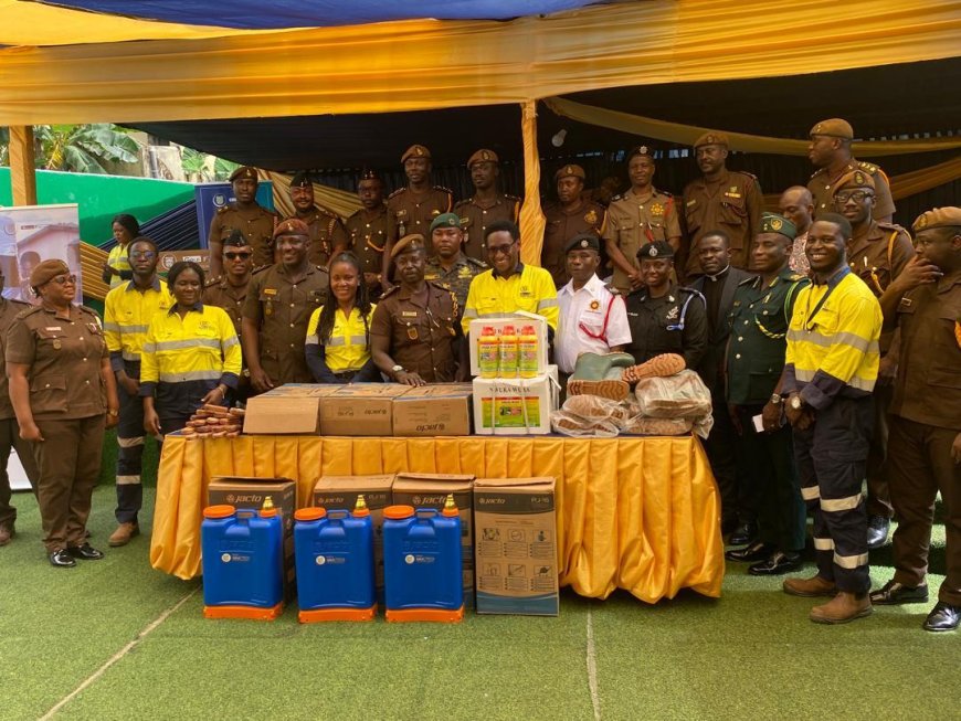 Gold Fields Ghana Foundation launches Prisons Agro-Support and Empowerment PASE) Project for the Tarkwa Prison Service