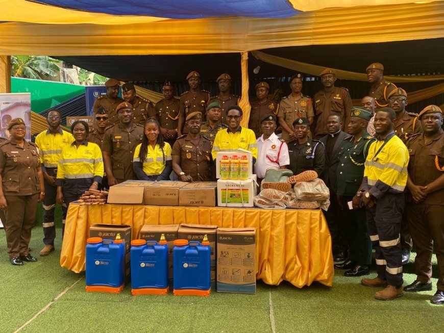 Gold Fields Ghana Foundation launches Prisons Agro-Support and Empowerment PASE) Project for the Tarkwa Prison Service