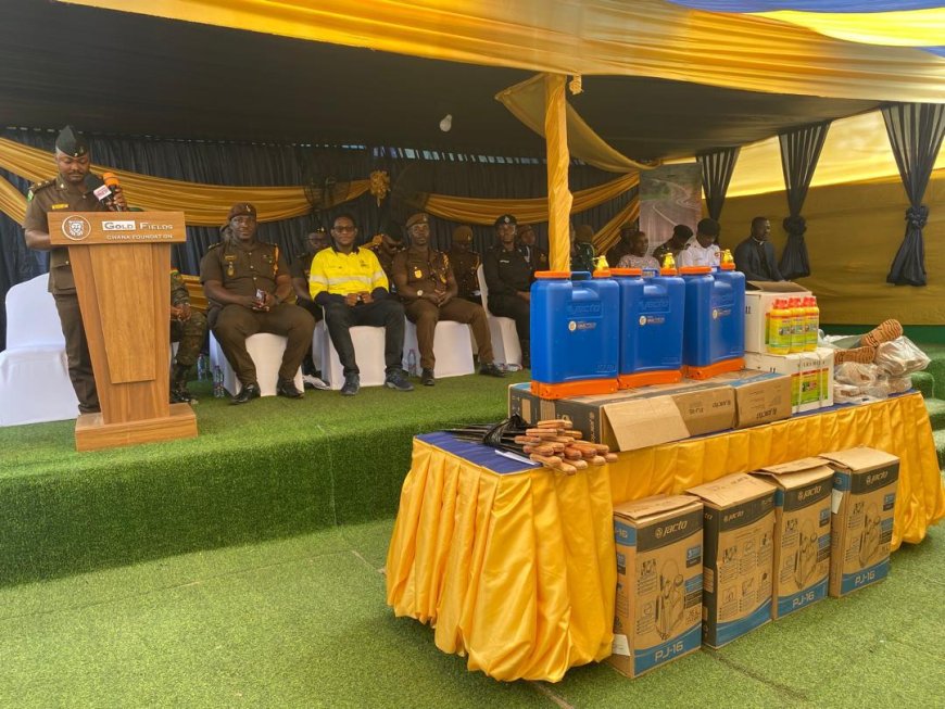 Gold Fields Ghana Foundation launches Prisons Agro-Support and Empowerment PASE) Project for the Tarkwa Prison Service