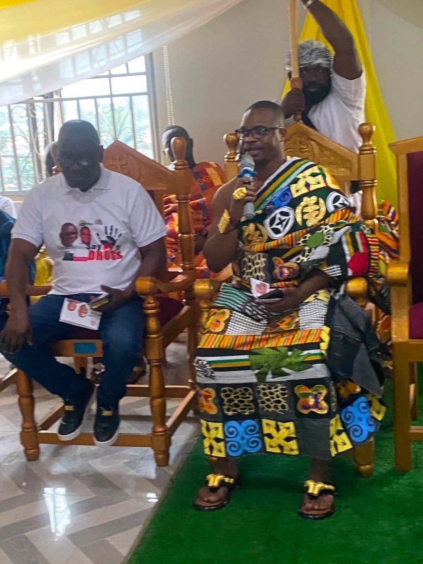 BREAKING THE CHAINS OF SUBSTANCE ABUSE: MP CAUTION GHANA'S YOUTH