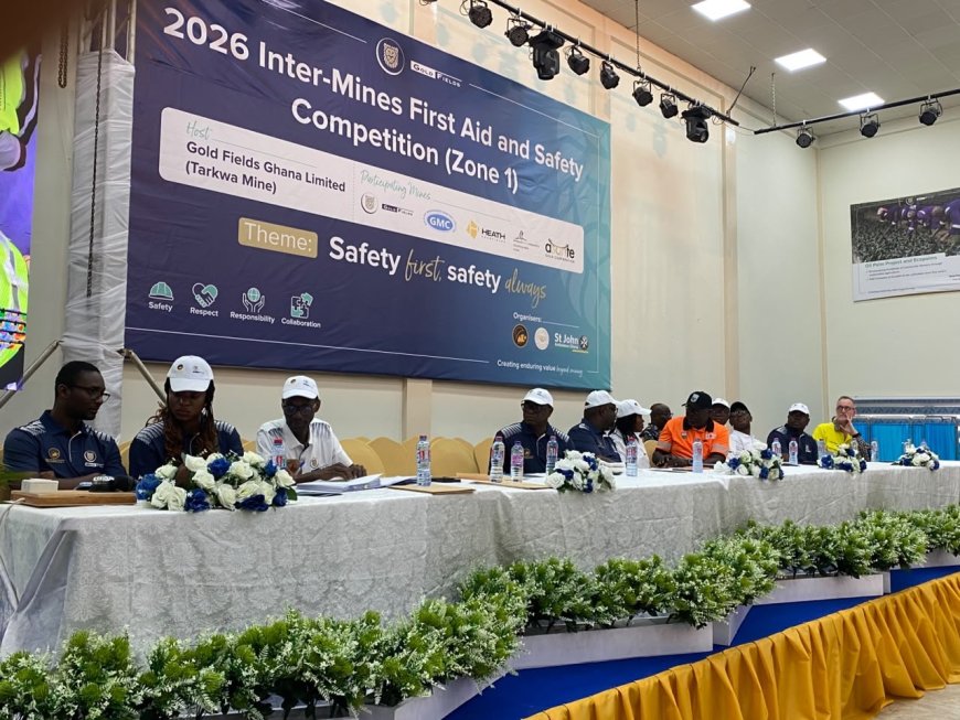 Gold Fields Ghana Tarkwa Mine Hosts Zone One 2026 Inter-Mine First Aid and Safety Competition