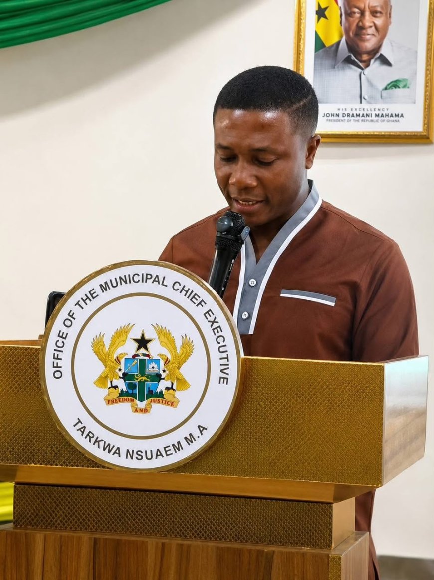 The MCE of Tarkwa Nsuaem calls for deeper collaboration with Tarkwa authorities for successful development