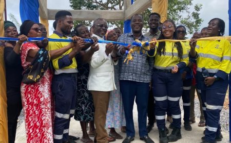 Gold Fields Ghana Foundation delivers lifeline to Brahabebom community with new water system