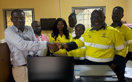 A New Dawn for Labour: Gold Fields Equips Tarkwa Labour Department with Modern Equipment