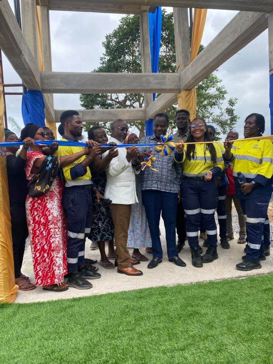 Gold Fields Ghana Foundation delivers lifeline to Brahabebom community with new water system