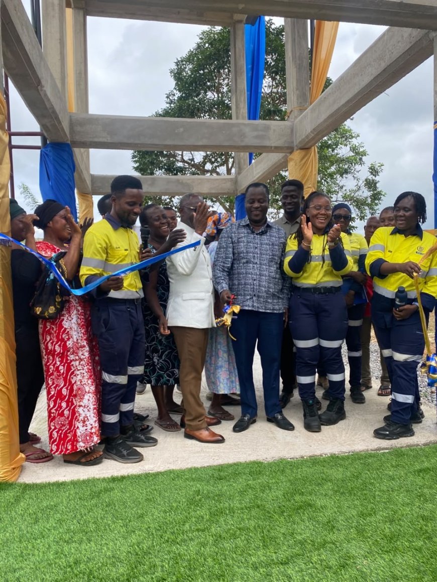 Gold Fields Ghana Foundation delivers lifeline to Brahabebom community with new water system