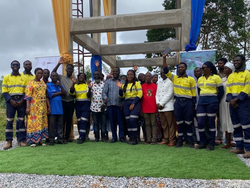 Gold Fields Ghana Foundation delivers lifeline to Brahabebom community with new water system